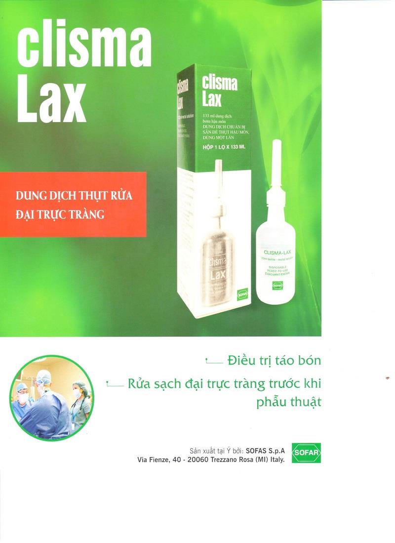 Dung dịch bơm hậu môn (Clisma-lax)